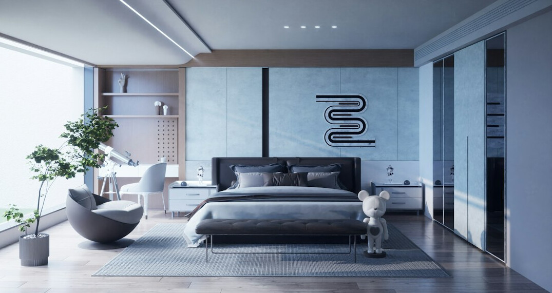 luxury bedroom interior